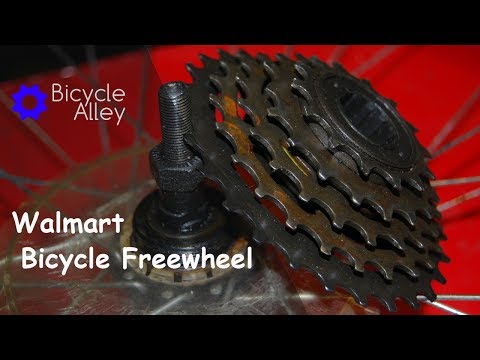 How To Remove And Install A Freewheel Cassette Sprocket On A Bicycle