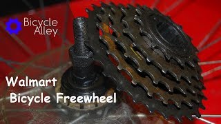 How To Remove And Install A Freewheel Cassette Sprocket On A Bicycle