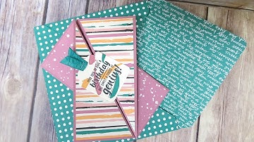 Fun Fold - Twist Gate Fold Diagonal Gate fold