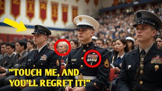 Two Guards Asked Black Marine to Leave His Son’s Graduation — Then 4 SEALs Silenced the Room#TwoGuar