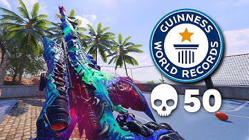 WERELDRECORD 50 Kills in TDM met een SNIPER in COD Mobile!