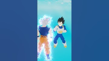 Goku MUI Aura & Instinct - Kaioshin Animations #shorts #26