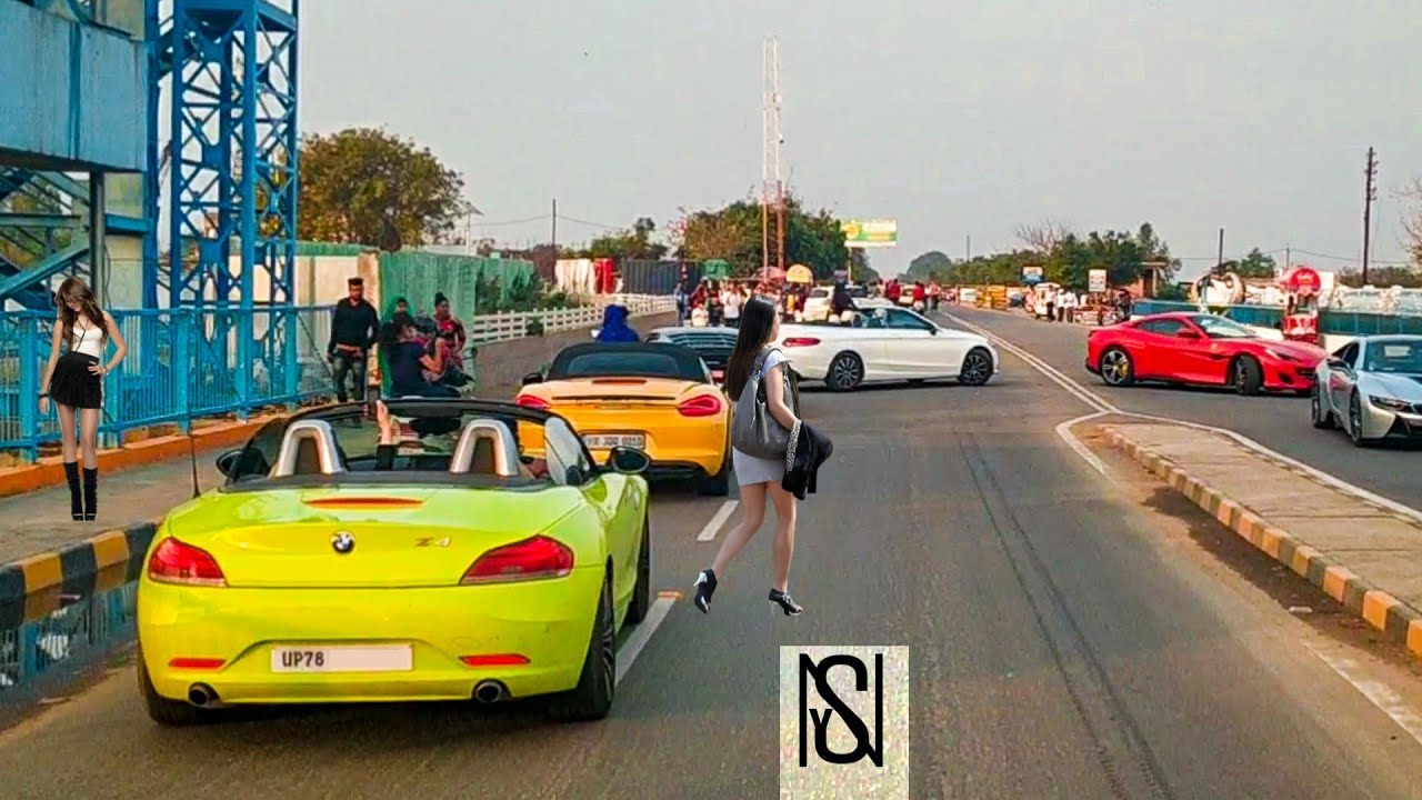 Best of Supercar's in Kanpur | Lamborghini | Ferrari | Porsche | BMW |