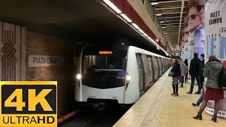 [4K]Bucharest Metro-19 November 2019-40 years since the first train began to run in the network 🥳🥳