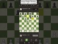 One mistake… checkmate in 9 moves.