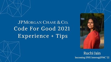 JP Morgan Chase Code For Good Experience + Tips || Selected Summer SWE Intern 