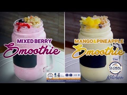 mixed-berry-smoothie-and-mango-&-pineapple-smoothie