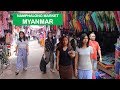 Namphalong Market Mynmar In India Myanmar Border Near Moreh Manipur