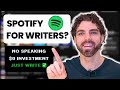 Can you make money writing on spotify