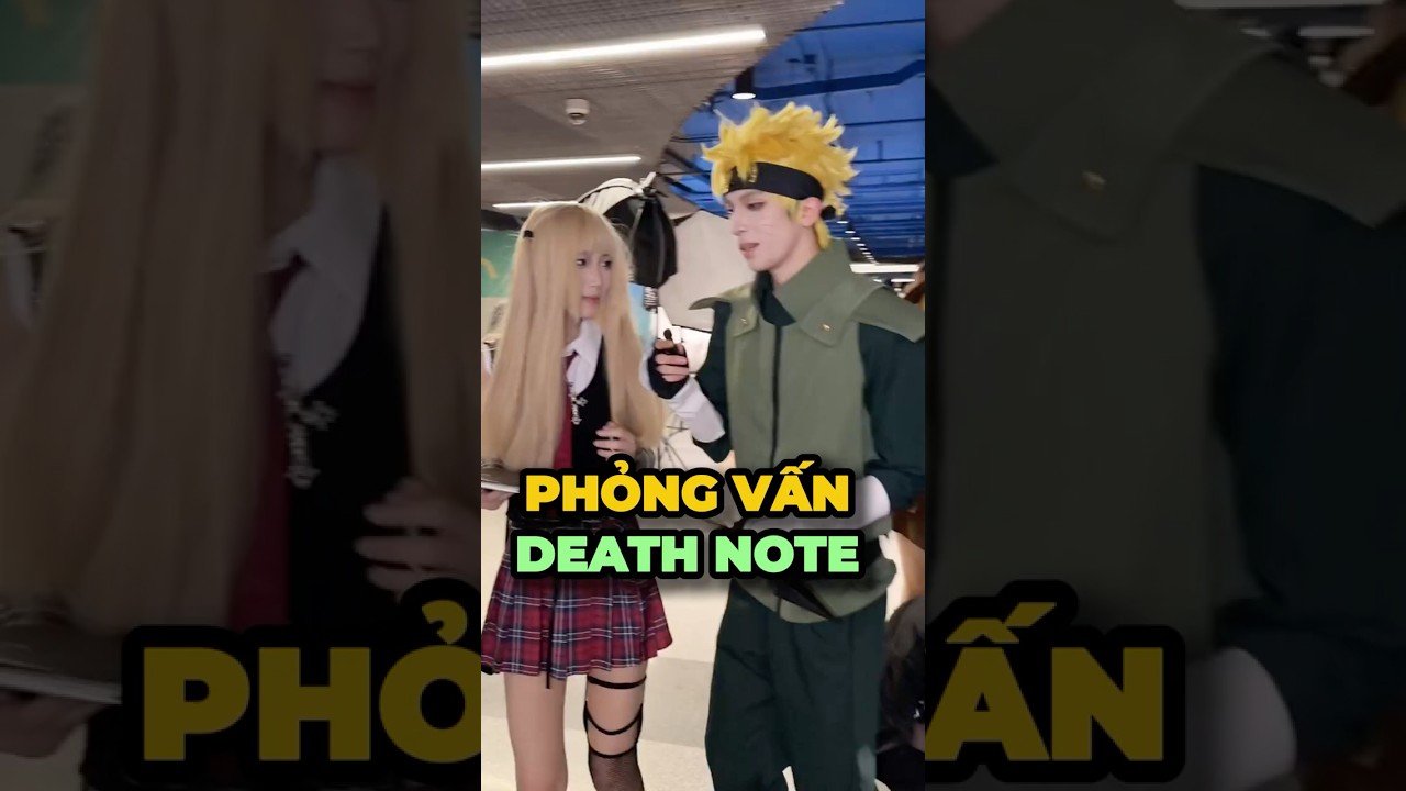 Phỏng vấn Death Note và cái kết… #cosplay #shorts #minnacosplay