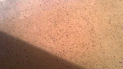 Alice Metallic flake floor