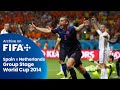 Full Match: Spain vs. Netherlands 2014 FIFA World Cup