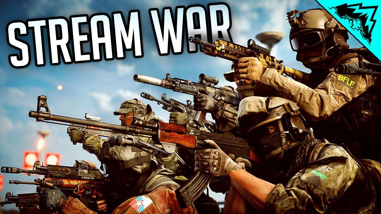 Battlefield Wars - Battlefield 4 Stream, YouTubers/Streamers Unite