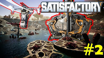 Full HUB Upgrade! | Satisfactory (Alpha Weekend) #2