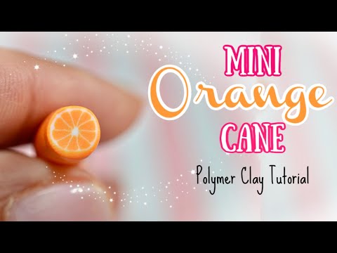 Video: How To Make Polymer Clay Orange Slices