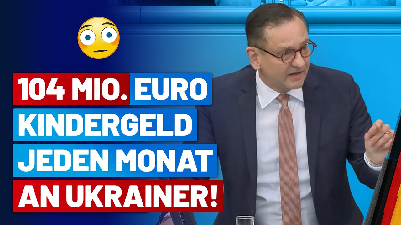 Das Kindergeld ist schreiend ungerecht! - Kay Gottschalk - AfD-Fraktion im Deutschen Bundestag