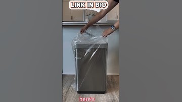 Best amazon kitchen gadget. automatic garbage bin  #amazon #bestfinds #youtubevideo