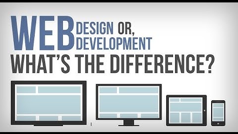 Web Design Vs Web Development in Urdu/Hindi.