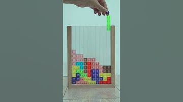 Real Tetris of my dreams Colored puzzle blocks