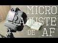 Microajuste de AF (ajuste fino de auto foco)