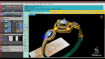 BÀI HỌC SỐ 29 - THIẾT KẾ TRANG SỨC VỚI MATRIX 9 - Matrix9 tutorial #105