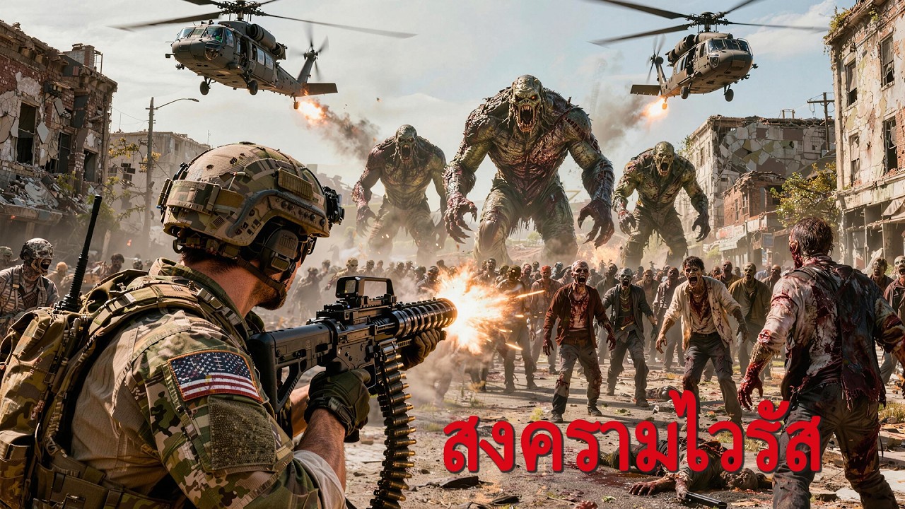 หนังเต็มเรื่อง | สงครามไวรัส | หนังไซไฟ หนังแอคชั่น หนังภัยพิบัติ | พากย์ไทย HD