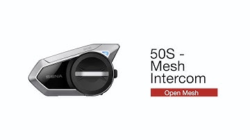 Sena 50S - Mesh Interkom - Open Mesh #RideConnected