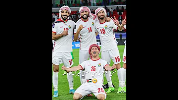 مش عم تزبط معي اعشق غيرك المنتخب الاردني الاردن يزن النعيمات موسى التعمري حسين عموتة 