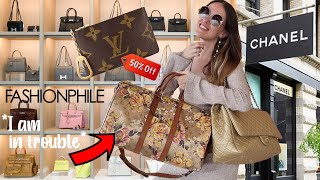 *Insane* NYC LUXURY SHOPPING VLOG  What did I buy at FASHIONPHILE New York?  HERMES CHANEL LV etc.