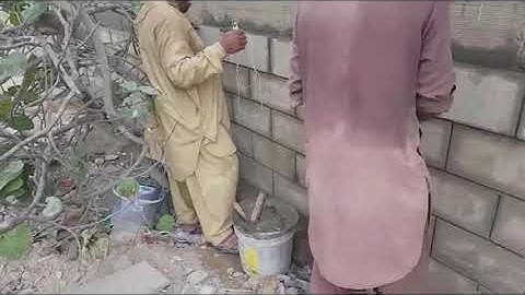 Hollow Block Masonry Work At Site | Architect Design | All About Civil Engineer