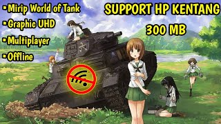Akhirnya!! Game Mirip WOT, Graphic UHD, Offline, Bisa Mabar Rilis di Mobile | Panzer War screenshot 4