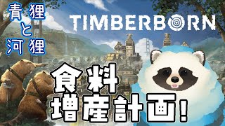 【Timberborn】もっふり青狸が河狸を導く【LIVE】