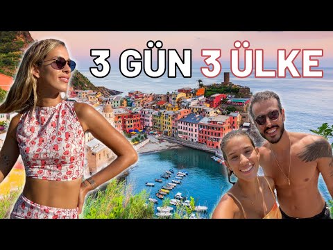 3 GÜNDE 3 ÜLKE! Buralara Aşık Oldum 😍 - Günlerimiz Nasıl Geçiyor, Benimle 3 Gün Gezi Vlog