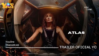 ATLAS Trailer 2 Brasileiro Legendado (2024) Jennifer Lopez, Simu Liu