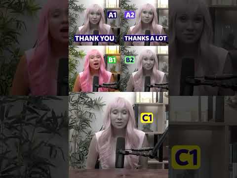 'Thank you' on