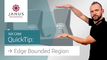 NX CAM Tutorial | Efficient surface selction with bounding edges