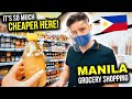 FILIPINO Supermarkets are INSANE! Is THIS Manila's BEST Grocery Store?!