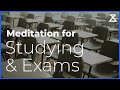 Meditation to Focus and Prepare for an Exam (10 Minutes, Voice Only, No Music)