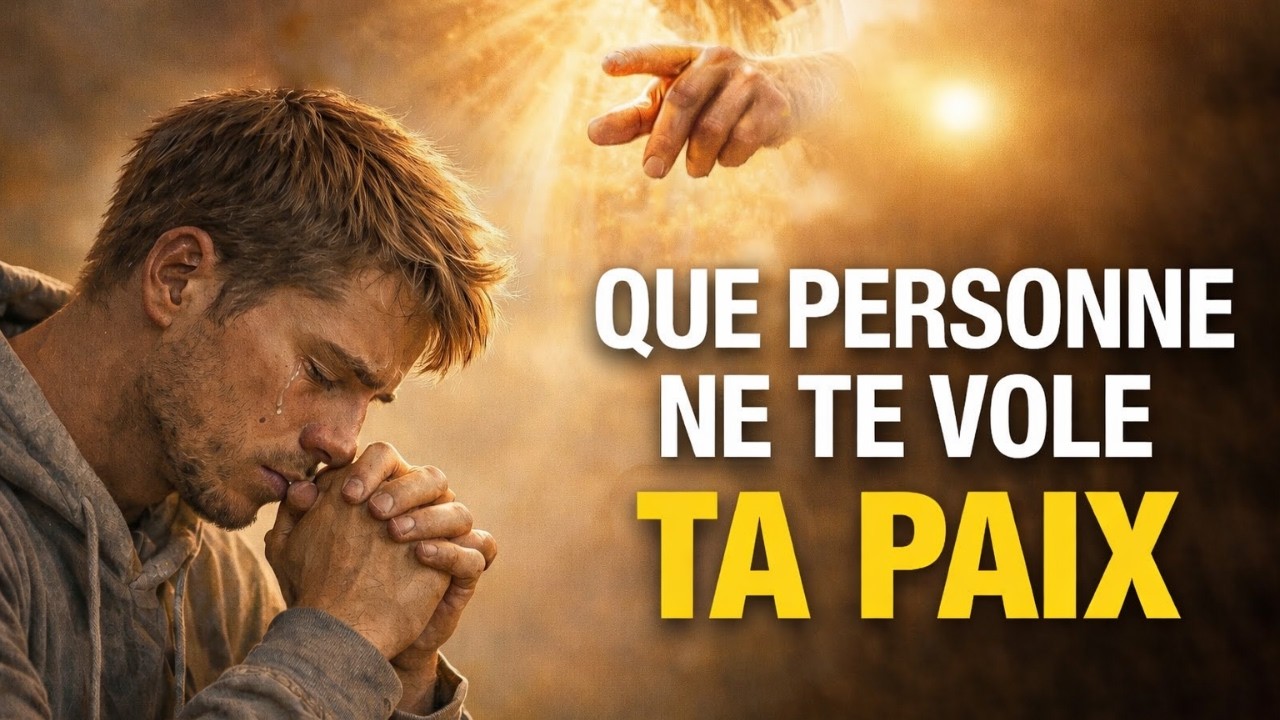 Que personne ne te vole ta paix car tu as Christ en toi