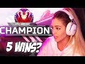 5 APEX PREDATOR WINS IN ONE VIDEO! | Apex Legends Ranked Highlights