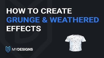 How To Apply Grunge & Weathered Effects To Designs - Free Alternative To Photoshop & Illustrator