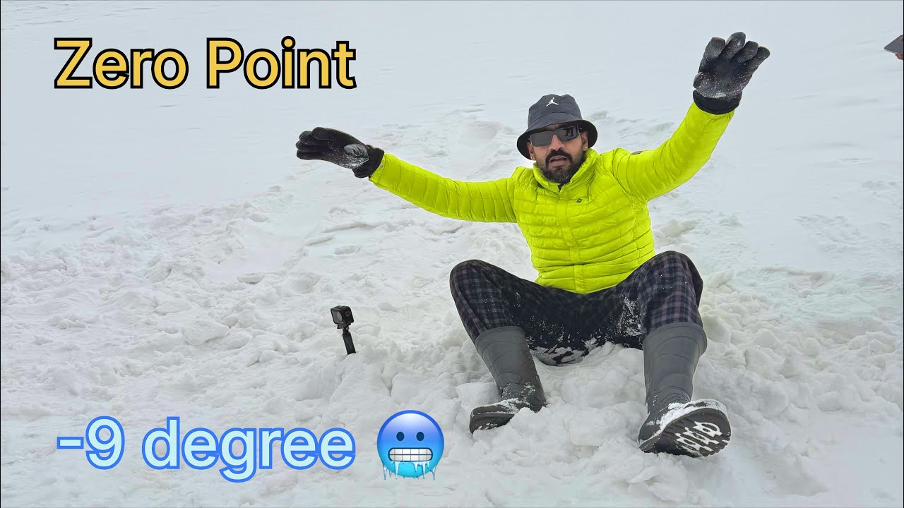 Snow ch walk ni honi 🥶