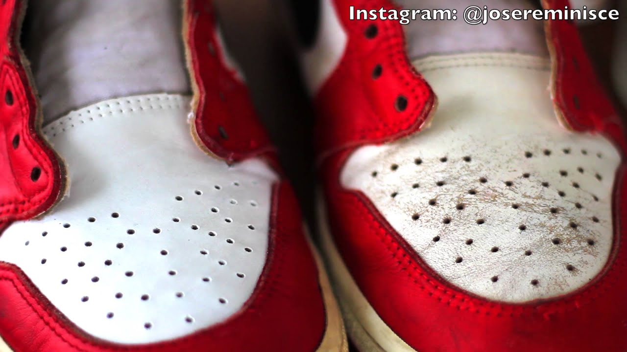 jordan 1 chicago red paint