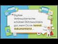 Verbraucherrechte | AES – Alltagskultur, Ernährung, Soziales