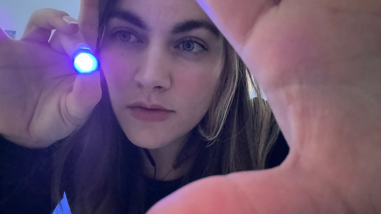 ASMR super duper quick eye exam