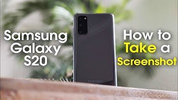 Samsung Galaxy S20 How to Take a Screenshot
