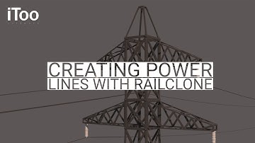 QUICK TIP: Creating Power Cables with RailClone in 3ds Max (beginner)