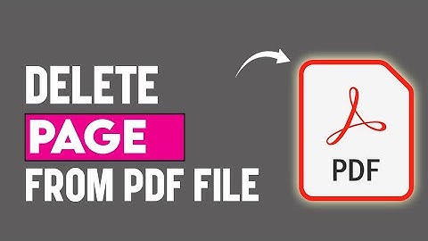 Hoe een pagina uit een PDF-bestand te verwijderen | Pagina