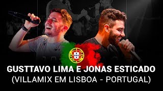 Gusttavo Lima e Jonas Esticado no VillaMix em Lisboa - Portugal