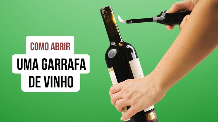 TRUQUES DE BAR: ABRIR UMA GARRAFA DE VINHO SEM SACA-ROLHAS